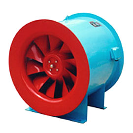 SWF series high-efficiency low noise mixed flow fan